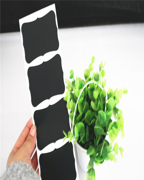 Kitchen Craft Chalk Board Stickers Organizer
