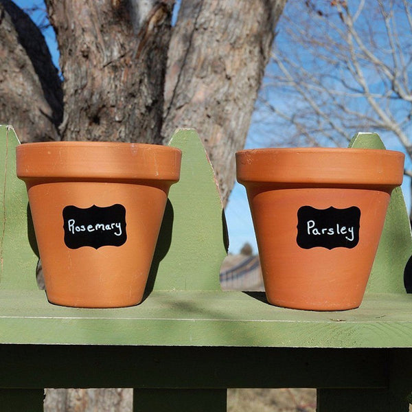 Kitchen Craft Chalk Board Stickers Organizer