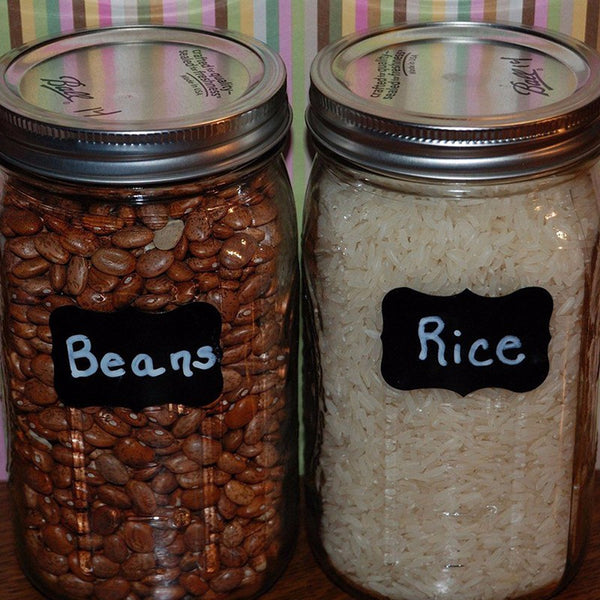 Kitchen Craft Chalk Board Stickers Organizer